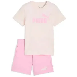 Puma Kinder Set T-Shirt Logo Tee + Short Set 685240-21 122 - Jasmine Flower - 122
