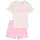 Puma Kinder Set T-Shirt Logo Tee + Short Set 685240-21 122 - Jasmine Flower - 122