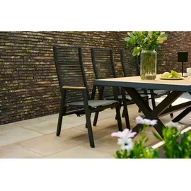 Siena Garden Bologna Dining Move Gartenstuhl 56 x 74 x 113 cm grau