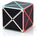 EACHHAHA Zauberwürfel X Magic Cube Speed Puzzle-Würfel 3x3 Speed Magic Cube, professioneller, rasanter Denksport,Geeignet für das Wettbewerbstraining, Geburtstagsgeschenk(Kohlefaser)