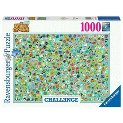 Ravensburger Puzzle Challenge Puzzle Animal Crossing, 1000 Puzzleteile