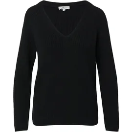 s.Oliver Strickpullover V-Ausschnitt Schwarz 44