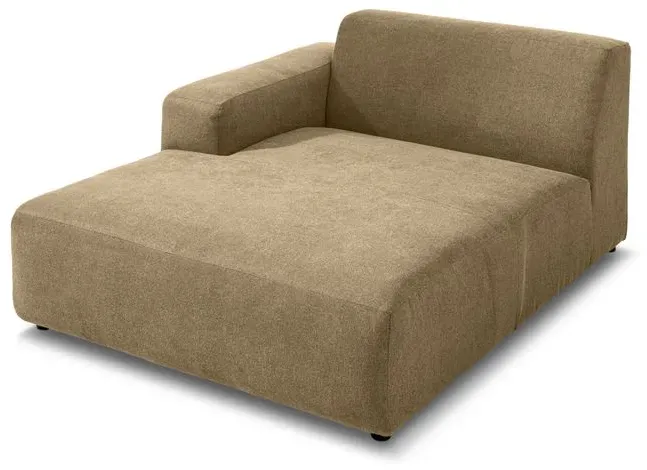 CASEDO Longchair Valencia Stoff Grün Olive