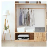 VidaXL Aufbewahrungsbox Stoff 50x30x25 cm Grau