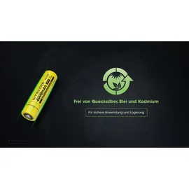 Nitecore NL1840 18650 - Li-Ion Akku 4000mAh bis 5A