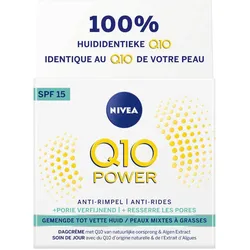 Nivea Q10 Power Anti-Falten + Strafft die Poren Tagespflege Spf15