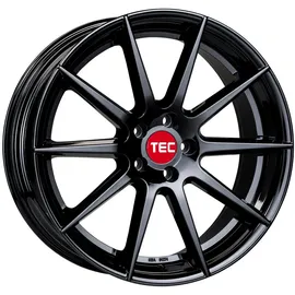 TEC Speedwheels GT7 8,5 x 19 5 x 112 ET48 MB72,5 Schwarz Glänzend