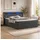 Juskys Leona 140 x 200 cm H4 Grau