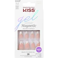Kiss Gel Fantasy Nails - hautfarben|weiß