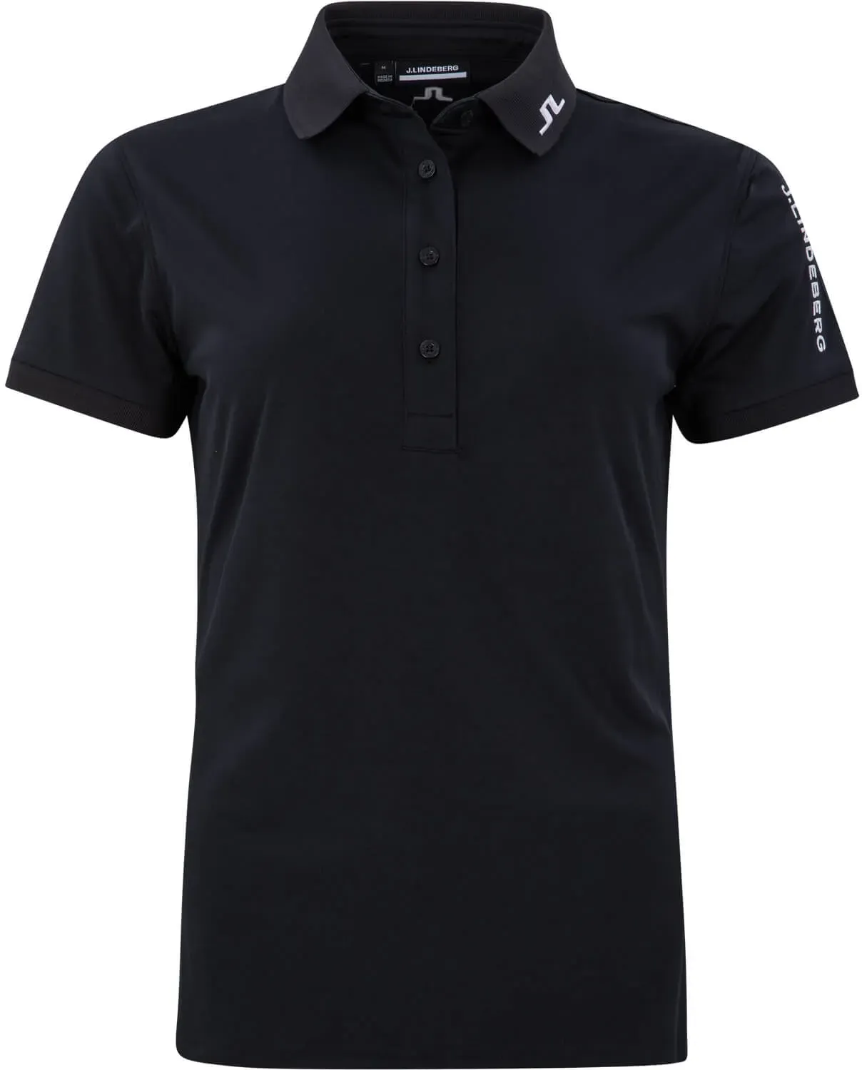 J. LINDEBERG Polo Tour Tech, schwarz