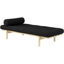 Karup Design - Next Daybed, 75 x 200 cm, Kiefer natur / charcoal (511)