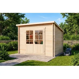 Alpholz Gartenhaus Maria 3 x 2,75 m Beige
