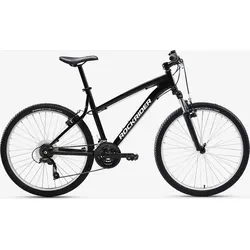 Mountainbike ST 50 Herren 26 Zoll Schwarz SCHWARZ S - 155-164CM