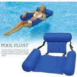 Aufblasbares Wasserbett, 4-in-1-wasserhängematte, Aufblasbare Poolhängematte Für Erwachsene Und Kinder, Aufblasbare Poolhängematte (blau) -a