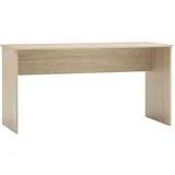 MÖBELPARTNER Schreibtisch Arezzo Eiche / Braun