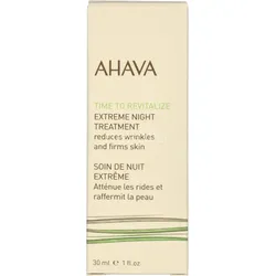 Ahava T.T.R. Extreme Night Treatment Reduces Wrinkles And Firms Skin 30 ml