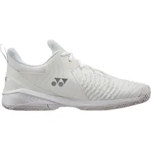 Yonex Power Cushion Sonicage 3 Allcourt-schuhe - White / Silver - EU 40