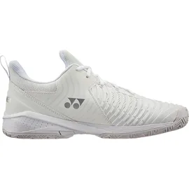 Yonex Power Cushion Sonicage 3 Allcourt-schuhe - White / Silver - EU 40
