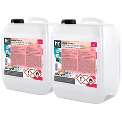 2x 5 L  Aceton rein 99,5% in Kanister