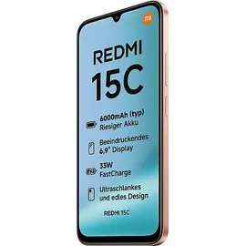 Xiaomi Redmi 15C 4G 128 GB Twilight Orange