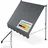 Juskys Klemmmarkise Kapstadt  200 x 120 cm Grau