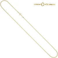 Goldkette JOBO Halsketten Gr. Gelbgold 333, L: 55cm, goldfarben (gelbgold 333) Damen Panzerkette 333 Gold 55 cm 2,1 mm