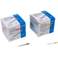 Van Oostveen Medical B.V. Romed Einmalkanülen; steril; 100 Stück 23G blau 0;6 x 25 mm)