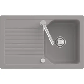 Villeroy & Boch Linara 45 rechts Einbau Keramik fossil Excenterbetätigung 800 x 510 mm