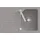 Villeroy & Boch Linara 45 rechts Einbau Keramik fossil Excenterbetätigung 800 x 510 mm