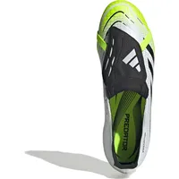 adidas Predator League Fold-Over Tongue FG/MG Herren Cloud White/Core Black/Lucid Lemon 39 1/3