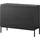 Selsey Sideboard Kommode 2-türig, Schwarz, 100 cm 2 Türen 4 Fächer Schwarze Beine Bemmi - Sideboards, Sideboards