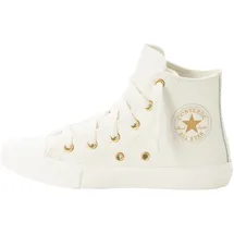 Converse Chuck Taylor All Star Gold Luxe Mädchen Weiß/Metallic Light Gold 30