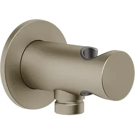 GESSI Anello Wandanschlussbogen 1/2 mit Halterung, Eigensicher, 63461149, Farbe: Finox Optik