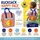 Die Spiegelburg Coppenrath Verlag KG Rucksack Happy Face - Kleine Freunde