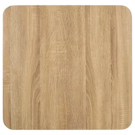 vidaXL Bistrotisch 50 x 75 x 50 cm hellbraun