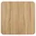 vidaXL Bistrotisch 50 x 75 x 50 cm hellbraun