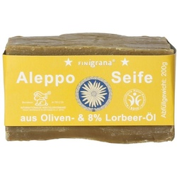 Soapbrothers Feste Duschseife Aleppo Seife aus Oliven- und Lorbeeröl, 6 versch. Sorten, Testsieger, Testsiegerseife bei Stiftung Waren, verschiedenen Ölanteile gelb