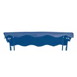 GO-DE Hollywoodschaukel Dachauflage blau