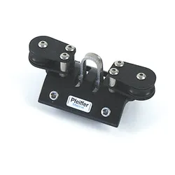 Pfeiffer  Marine Travellerschlitten mit 4 Kugellager-Rollen Gr. 2