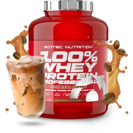Scitec Nutrition 100% Whey Protein Professional Eiskaffee Pulver 2350 g
