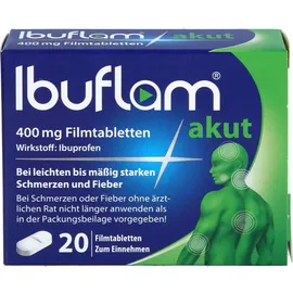 A. Nattermann & Cie. GmbH IBUFLAM akut 400 mg Filmtabletten 20 St