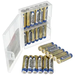 24er Marken Alkaline Batterie LR03 AAA im Sparpack Micro Batterien LR03 Batteriesparpack 1.5 Volt Batterie