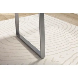 FineBuy Schreibtisch Akazie massiv / Braun