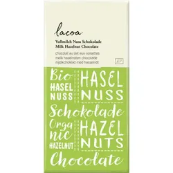 Lacoa Schokolade Vollmilch Nuss bio