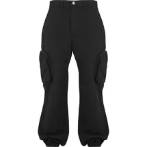 URBAN CLASSICS Ripstoploose Fit Cargohose Black 34
