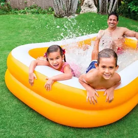 Intex Mandarin Swim Center Family Planschbecken 229 x 147 x 46 cm
