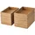 IKEA Aufbewahrungsbox DRAGAN 4-tlg. Bambus