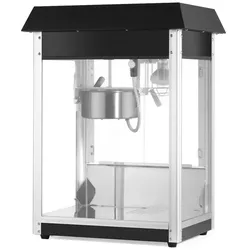 Hendi Popcorn-Maschine mit Flügeltüre Krümelschublade und Beleuchtung mit 1500W