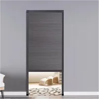 Falttür ohne Bohren, schalldicht und langlebig, perfekt für Schlafzimmer, Balkon, Studio-Apartments