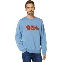 Fjällräven Logo Pullover - Dawn Blue - XL